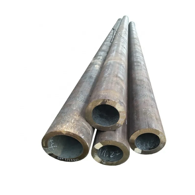 ASTM A53 A36 q345b 1.0425 Seamless Carbon Steel Pipes and Hollow Tubes Cold Drawn Schedule 40 Carbon Steel Seamless Pipe